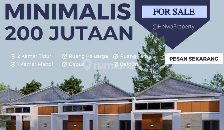 Dijual Rumah Minimalis Dekat RSUD Bagaswaras Klaten Selatan 1