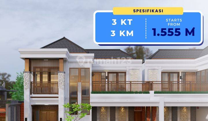 Rumah Mewah Full Furnish Type 120/104 di Ngaglik Sleman 1