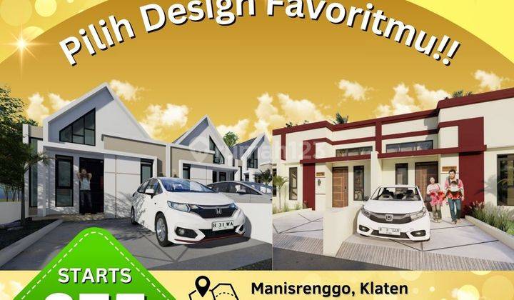 DIJUAL RUMAH HARGA START 235 JUTA DI MANISRENGGO KLATEN 1