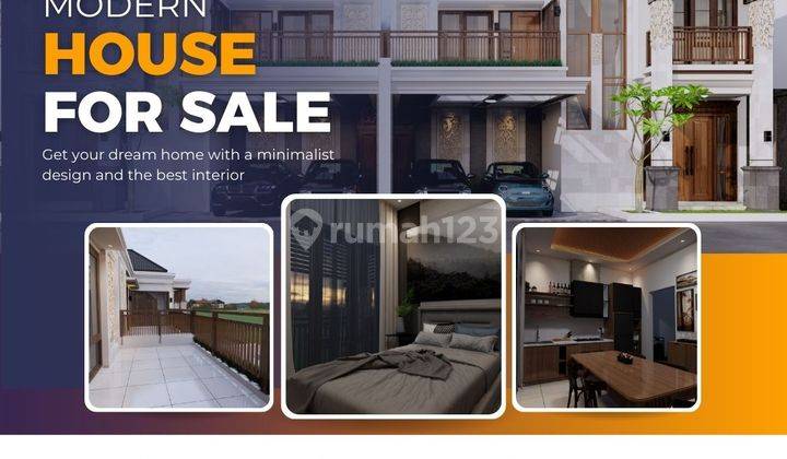 DIJUAL RUMAH FULL FURNISHED TYPE 120/104 DI NGAGLIK SLEMAN 1