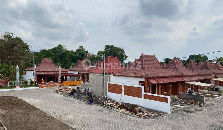 DIJUAL RUMAH CANTIK KONSEP JOGLO TYPE 120/120 DI PRAMBANAN KLATEN 2