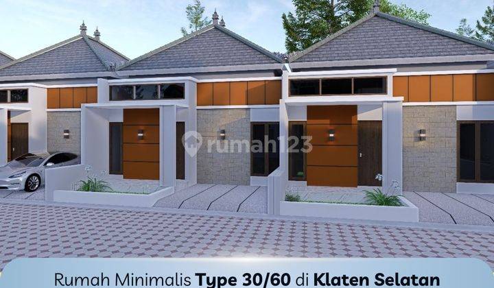 DIJUAL RUMAH MINIMALIS TYPE 30/60 DI KLATEN SELATAN 1