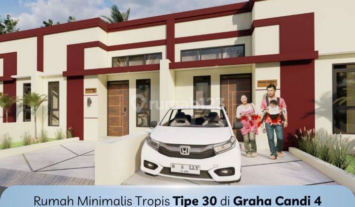 DIJUAL RUMAH MINIMALIS TYPE 30 DI MANISRENGGO KLATEN 1