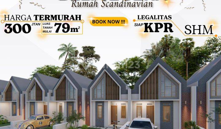 Jual Rumah Minimalis Cuma 300 Jutaan Legalitas SHM Dekat Exit Toll Manisrenggo 1