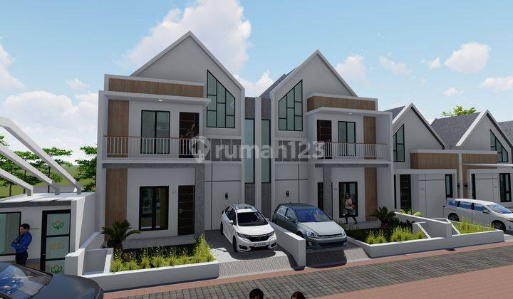 Rumah Dijual Konsep Scandinavian 2 Lantai di Prambanan Klaten 2