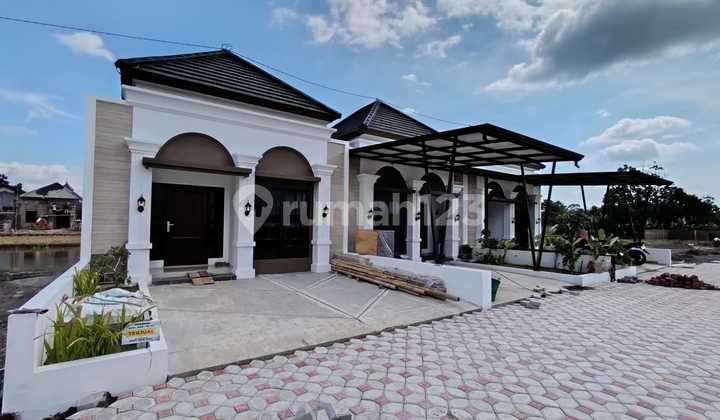 Cuma 420Jt Dapat Rumah American Classic Dalam Perumahan View Persawahan di Prambanan Utara Candi 2