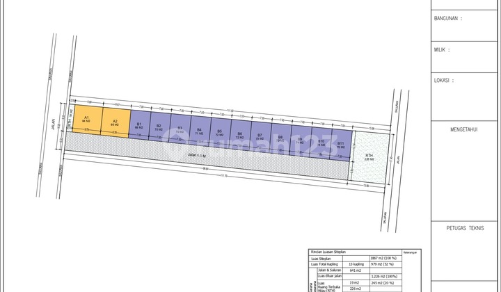 Harga Perdana Rumah Limasan Utara Pabrik Hansol Cuma 406 Juta Nego Legalitas SHM Type 36/69m2  2