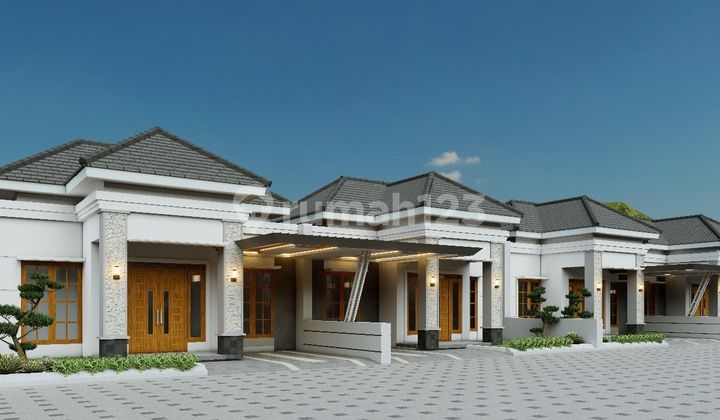 Limited Units Left!!! Modern Limasan House in a One Gate System Cluster Near Trikoyo Stadium Klaten
