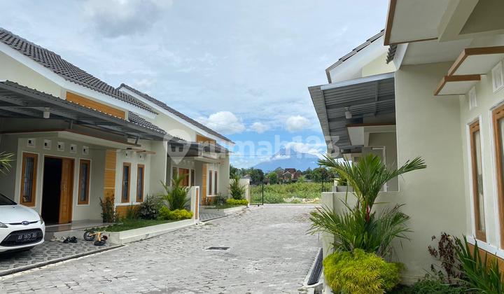 Cluster One Gate System View Merapi in Purwomartani Sleman Price 775JT Negotiable Type 78/106m2 Ready for Mortgage
