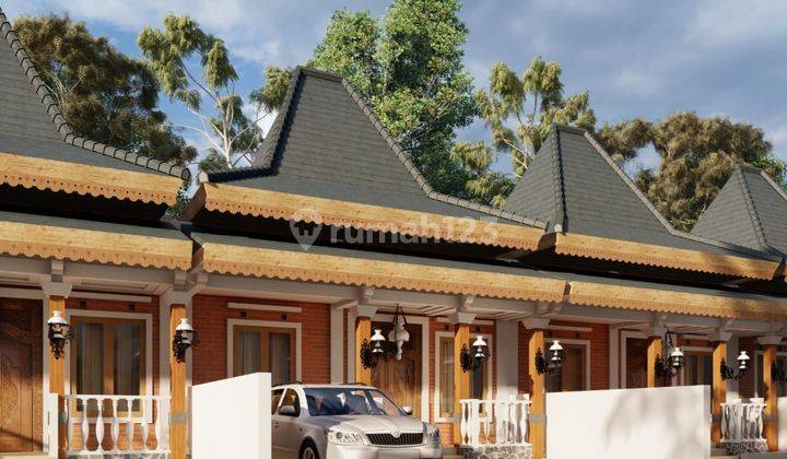Dijual Rumah Klasik Konsep Joglo di Prambanan Klaten Type Start 45m2 1