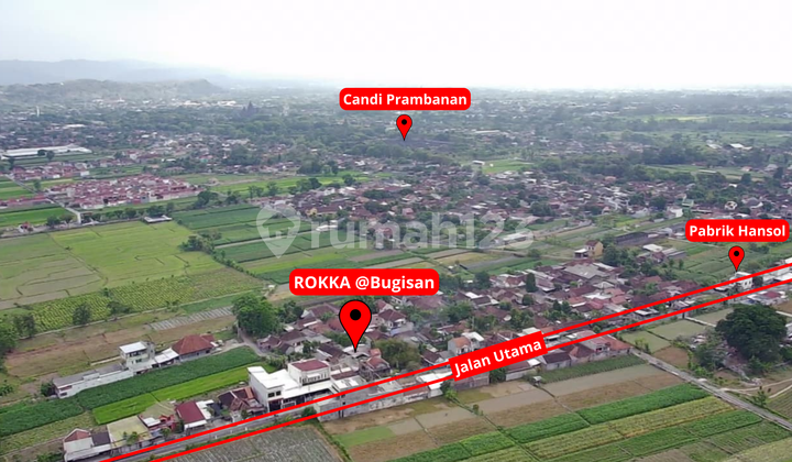 NO GIMMICK!! Jelas Strategis Depan Pabrik Hansol & Candi Prambanan Jual PROMO Cuma 385JT Type 36/93