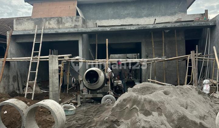 Jual Rumah Siap Huni Dalam Proses Bangun Type Luas 129m2/202m2 4KT+2KM 10menit dari Jogja Bay SHM✅ 2