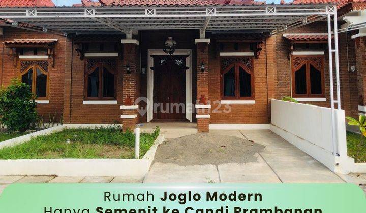 DIJUAL RUMAH JOGLO MODERN TIMUR CANDI PRAMBANAN 1