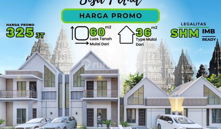 Dijual Rumah Modern Type 36 Hanya 387 Juta Di Prambanan Klaten 1