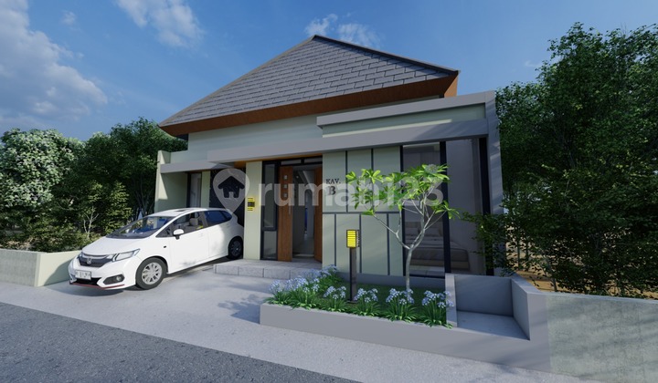 Samping Jogja, Masuk Perbatasan Klaten & Jogja Hunian Minimalis Limasan Cuma 295 Juta di Prambanan  2