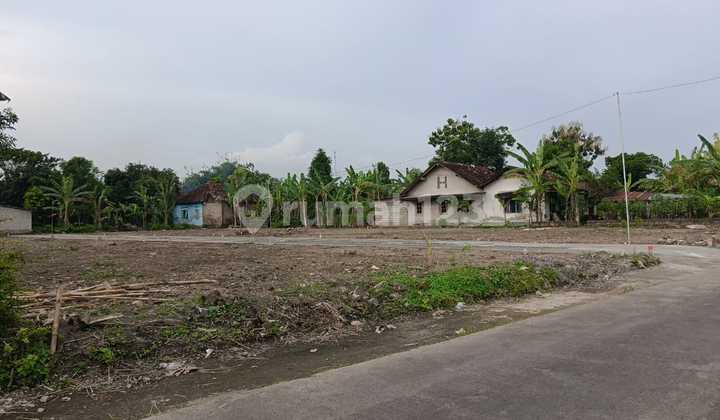 Tanah Kavling Luas 145m2 Jual Rugi Cuma 1.25 Juta/m2 Dekat Stasiun Srowot Klaten