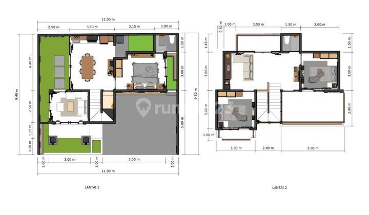 DIJUAL RUMAH MEWAH FULL FURNISHED DEKAT EXIT TOLL JOGJA BAWEN 2