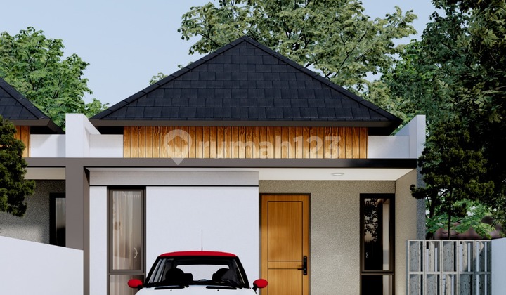 300m from LPMP Road in Kalasan For Sale Minimalist House Type 40/100m2 Only 498M Ready for KPR Minimum Down Payment 30% 2