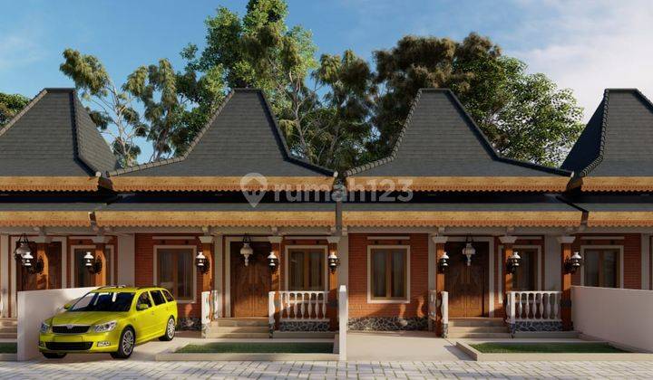 Dijual Rumah Klasik Konsep Joglo di Prambanan Klaten Type Start 45m2 2