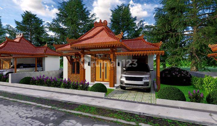READY!! Jual Rumah Konsep Joglo Type Start 45m2 Mangku Jalan Pakem Prambanan 2