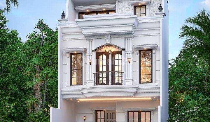 Rumah Mewah American Classic Style 3 Lantai Di Ciganjur Jakarta Selatan 2