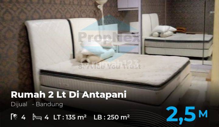 Rumah 2 Lantai Full Furnished di Kalijati Indah Utara Antapani 1