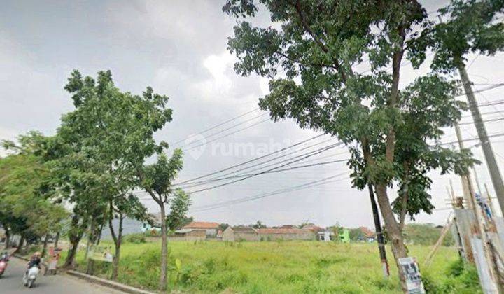 Dijual Tanah siap bangun bentuk persegi Panjang di Mainroad Jalan Raya Kopo Katapang 1