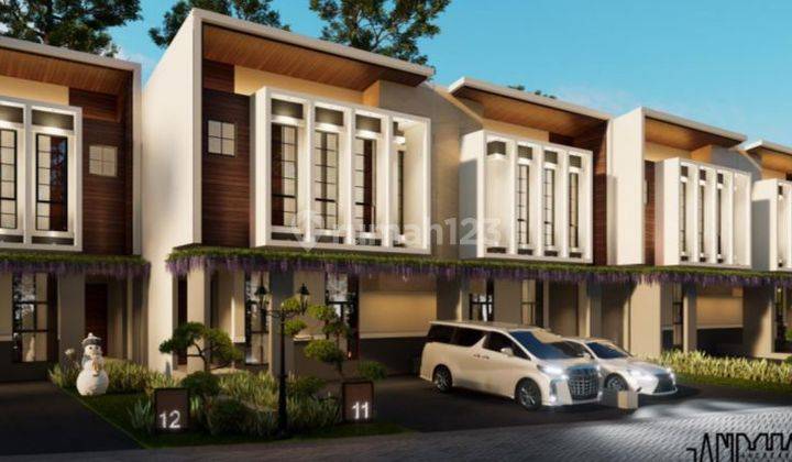 Rumah Baru 2 Lantai Cluster Tulip Pondok Hijau Setiabudi 1