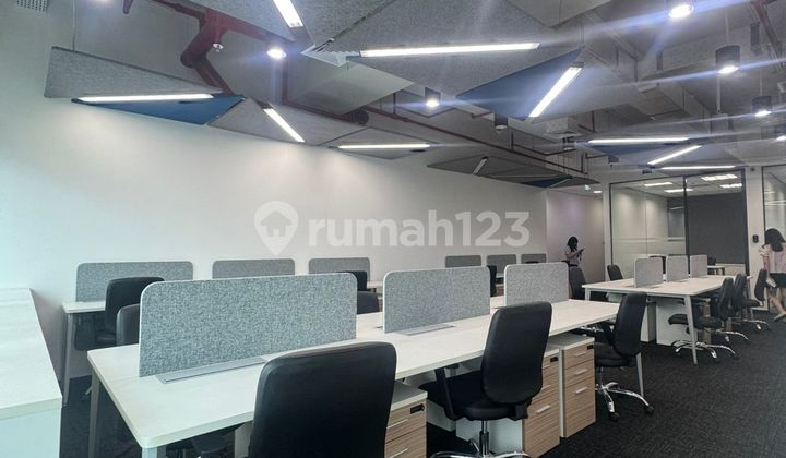 Office Space Fully Furnished Thamrin Nine Complex 109m2 Jakarta 1