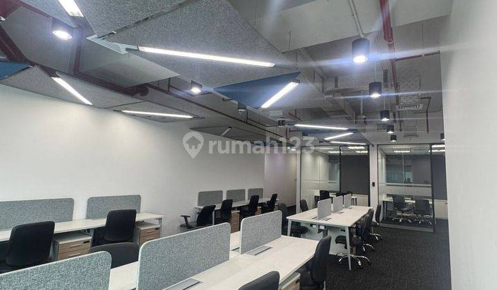 Office Space Fully Furnished Thamrin Nine Complex 109m2 Jakarta 2