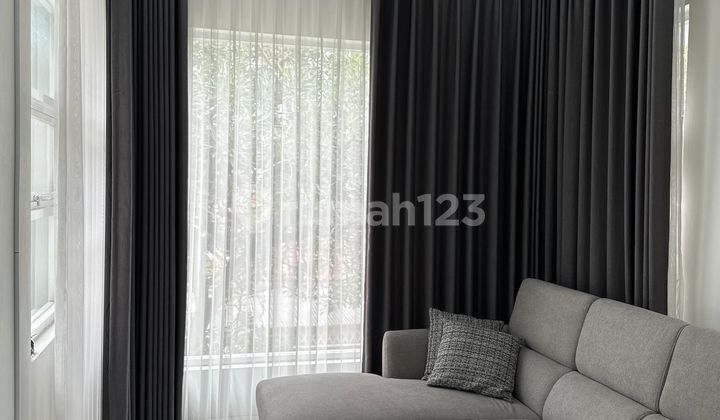 Rumah Regency Melati Mas Serpong Hoek SHM Lt 100 Semi Furnished