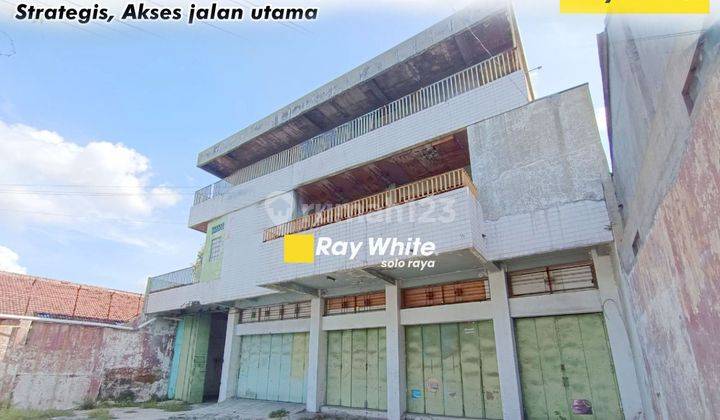 Gudang di Jln A.Yani Surakarta 638 m² Bagus 1