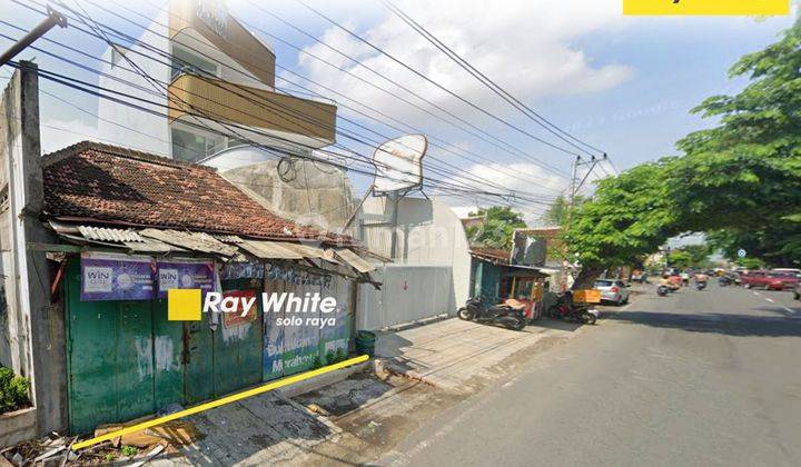 Tanah di Jln Ir Juanda Jebres Surakarta SHM 550 m² pinggir jalan 