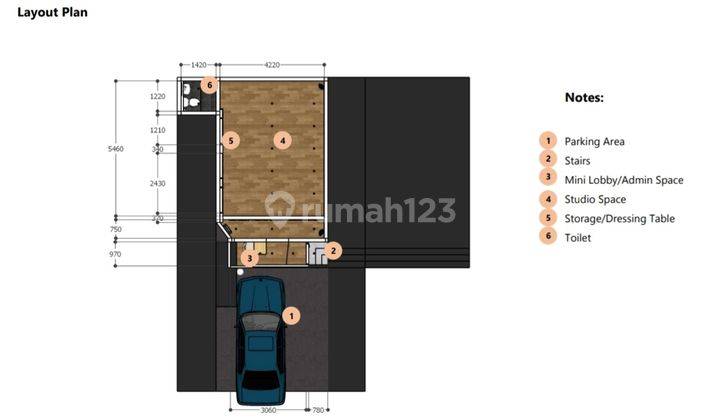Ruang Usaha mainroad terbaik Setiabudi, Bandung 2