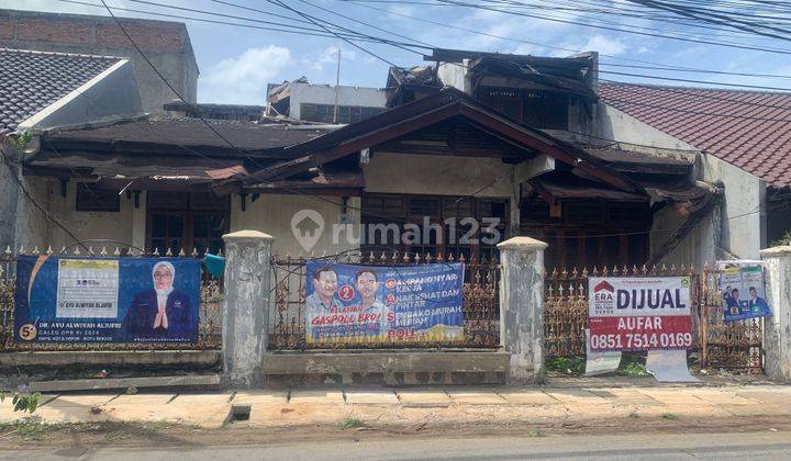 Rumah (Butuh Renovasi) di Sisi Jalan Gama Setia Raya 1