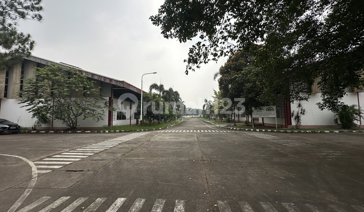 Gudang Pabrik Luas 4 Hektar Posisi Strategis Cikampek Purwakarta