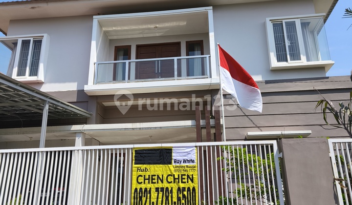 For Sale Rumah 2 Lantai City View di Kemiling untuk Villa