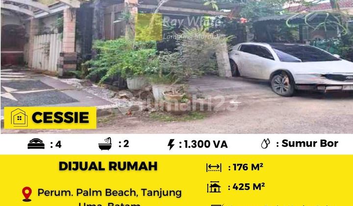 Dijual Rumah Nyaman di Perum. Palm Beach Tanjung Uma Batam 2