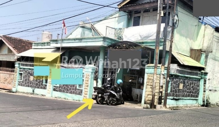 Dijual cepat Tanah dan Bangunan di Jalan Hayam Wuruk Lampung