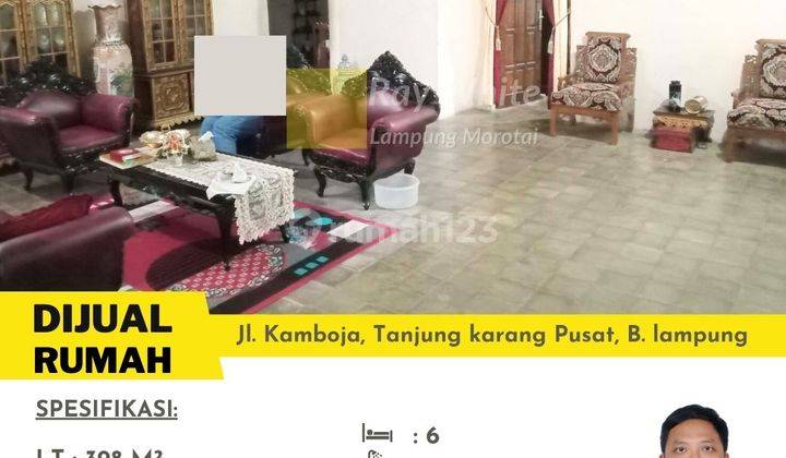 Rumah Strategis Pinggir Jalan Dekat Mall Chandra Tanjung Karang 1