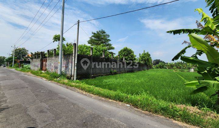 Tanah Pekarangan Di Berbah ,cocok Untuk Gudang, Bengkel, Workshop Atau Investasi