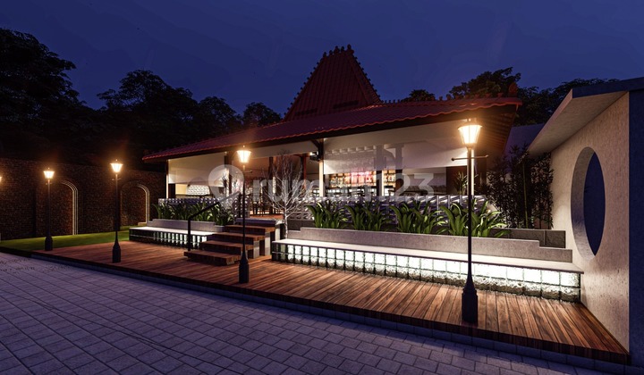 For Rent - Ex-Restaurant in a Strategic Location in Gianyar - All Equipment Included