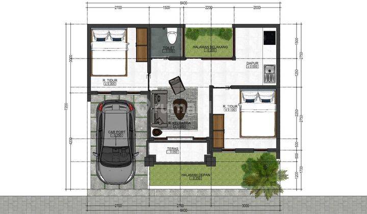 Rumah Baru & Murah Minimalis Di Bali Tabanan Shm  2