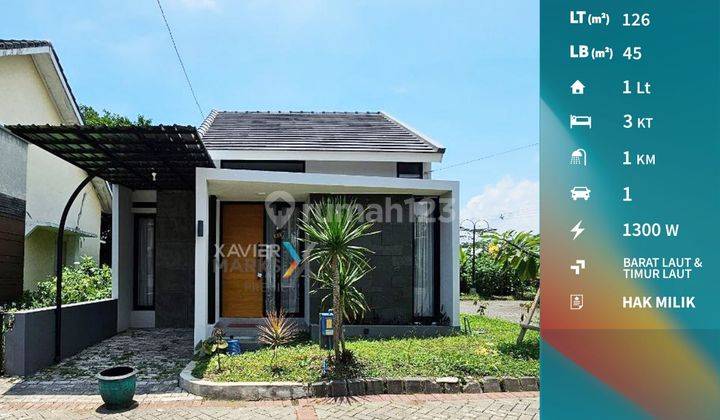 Termurah Rumah Hook Minimalis Green Pavilion Tunggulwulung Malang 1