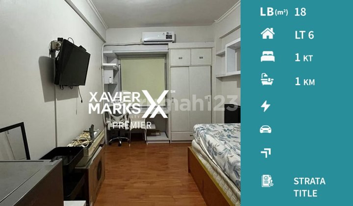 Dijual/Disewakan Apartemen Soekarno Hatta Malang Bonus Perabotan 