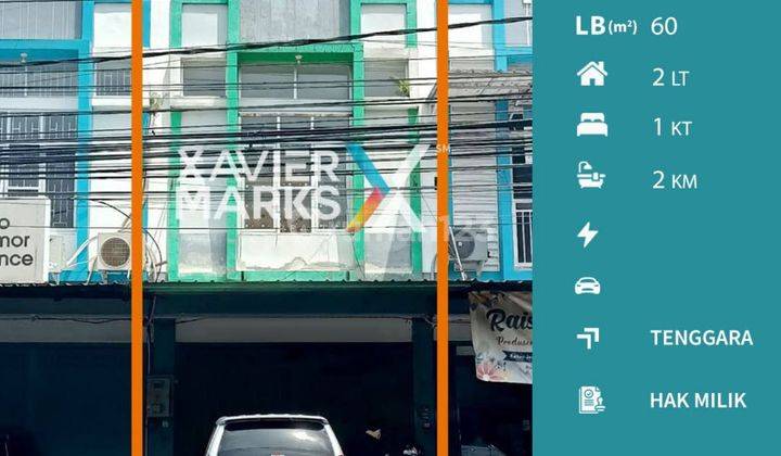 Disewakan Ruko 2 Lantai Strategis di Jl  Simpang LA Sucipto Sulfat Malang 1