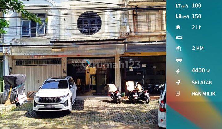Disewakan Ruko 2 Lantai Terawat Strategis di Poros Sawojajar Malang  1