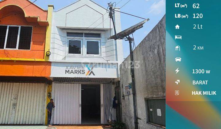 Dijual/Disewakan Ruko Strategis Poros Jalan Galunggung Klojen Malang 1