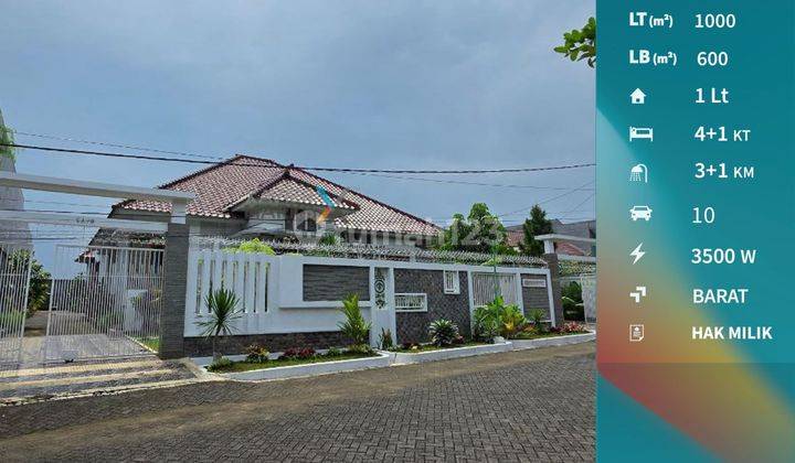 Properti Langka Rumah Mewah Carpot Luas di Lembah Dieng Malang  1