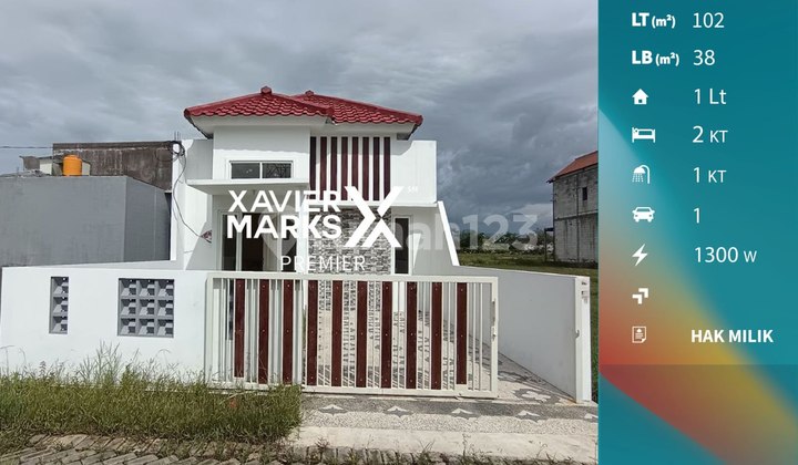 Dijual Rumah Minimalis Siap Huni di Pelabuhan Kamal, Sukun Malang 1